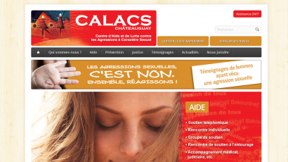 design web calacs chateauguay 410x230 - Conception de site internet | Portefolio