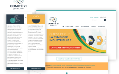 Un engagement durable en ligne : Le nouveau site de « Comité 21 »