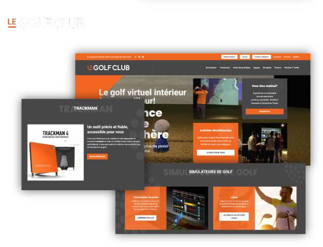 Une expérience actualisée pour Le Golf Club