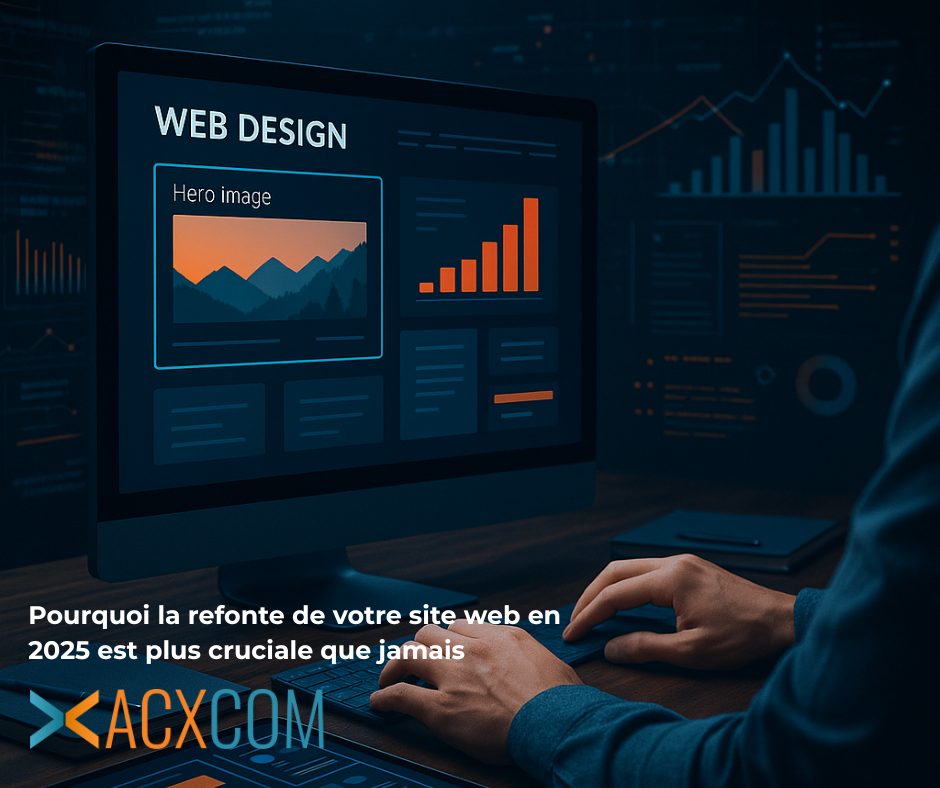 Pourquoi la refonte de votre site web en 2025 est plus cruciale que jamais